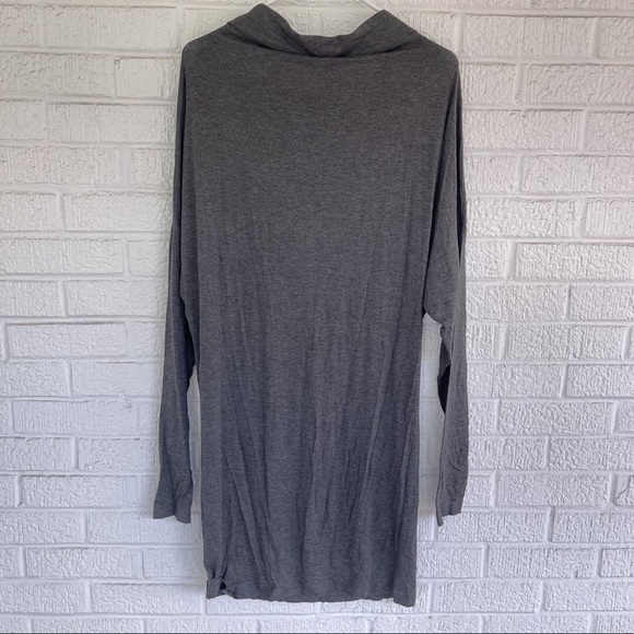 NEW Norma Kamali All in One Dress Dark Grey Size Small NWT - Picture 3 of 8